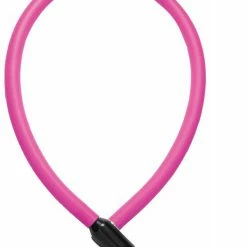 TRELOCK KS 106 60/6 Antivol à Câble -Antivol à chaine Soldes Boutique 016167070998TrelockKS10660 6Kabelschloss8005439 60cm pink LABEL
