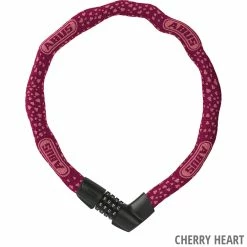 Abus Coffre-fort 1385/75 Serrure à Chaîne 9 Abus Coffre-fort 1385/75 Serrure à Chaîne -Antivol à chaine Soldes Boutique 88013 1385 75 CHERRY HEARTS RET 3