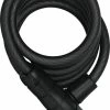 Abus Primo 5510K/180 SR Antivol à Câble Spiralé, Y Compris Support SR