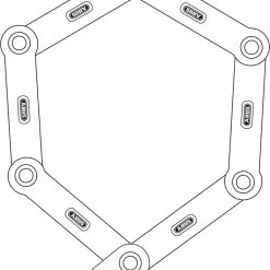 Abus Serrure Pliante Bordo Granit X-Plus 6500/110 SH -Antivol à chaine Soldes Boutique Abus Bordo Granit X Plus 6500 110 SH Faltschloss 78067 c