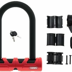 Abus Antivol à Arceau Ultimate 420, Support USH Inclus -Antivol à chaine Soldes Boutique Abus Ultimate 420 Bugelschloss inkl Halterung 81689 b