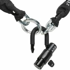 AXA Antivol à Chaîne Loop 110 Avec Cadenas Suspendu -Antivol à chaine Soldes Boutique Axa Loop 110 Kettenschloss 59003895SS e