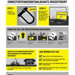 Kryptonite Antivol à Arceau KryptoLok® 2 Standard -Antivol à chaine Soldes Boutique KryptoLok R 2 Standard Bugelschloss 07