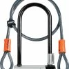 Kryptonite KryptoLok Standard + Antivol à Arceau KryptoFlex 120cm -Antivol à chaine Soldes Boutique Kryptonite KryptoLok Standard KryptoFlex 120cm 001966