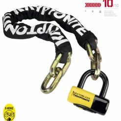 Kryptonite Verrou De Chaîne New York Fahgettaboudit Chain 1410 -Antivol à chaine Soldes Boutique Kryptonite New York Fahgettaboudit Kette 1410 Kettenschloss c