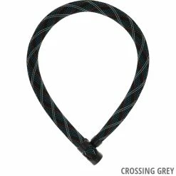 Abus Antivol à Chaîne Ivera Chain 7210/110 -Antivol à chaine Soldes Boutique abus 87780 7210 110 CROSSING GREY 3